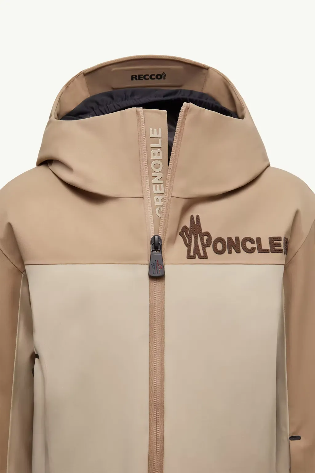 Grenoble Kids Logo Patch Hooded Jacket