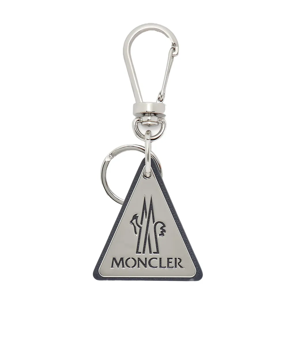 Logo Leather Key Ring