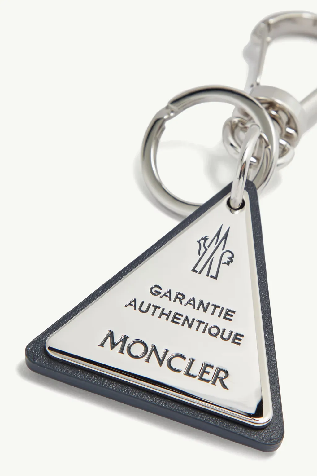 Logo Leather Key Ring