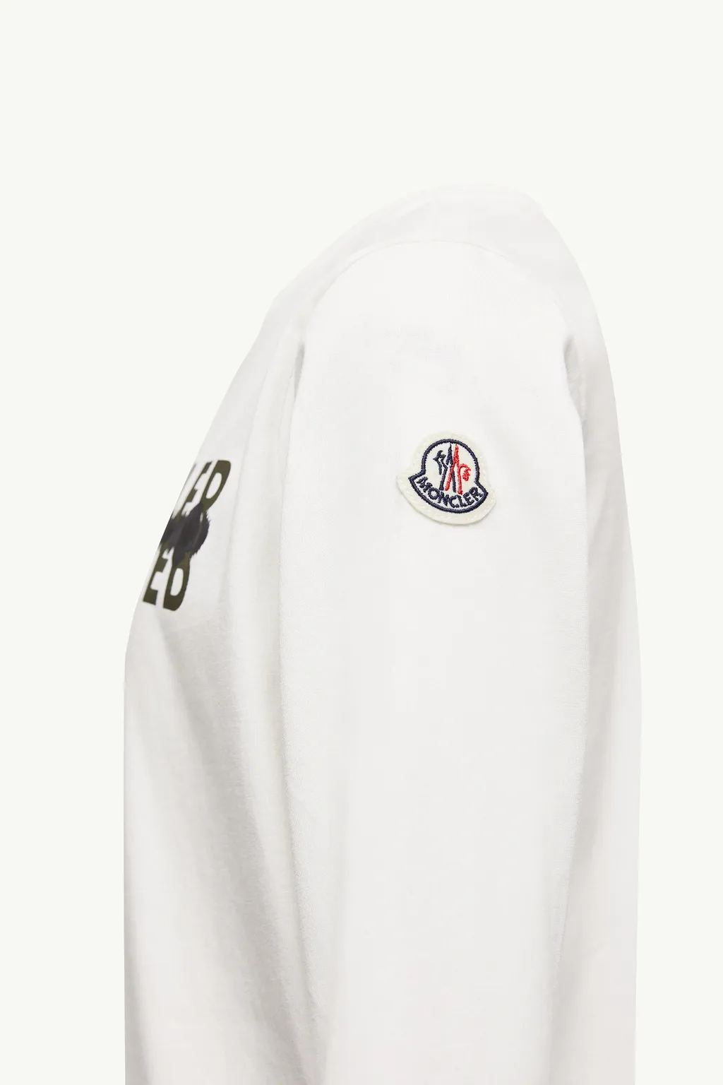 Logo Motif Long Sleeved T-Shirt