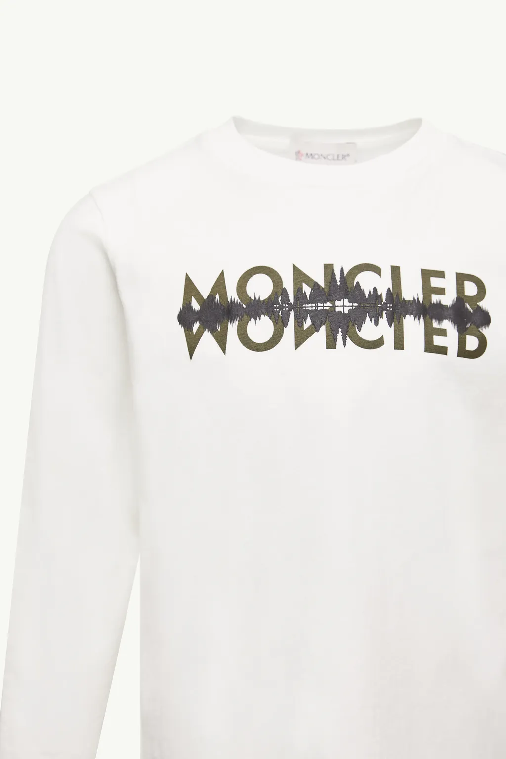 Logo Motif Long Sleeved T-Shirt