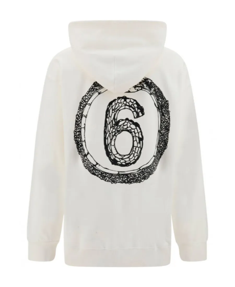 Logo-Print Cotton Hoodie