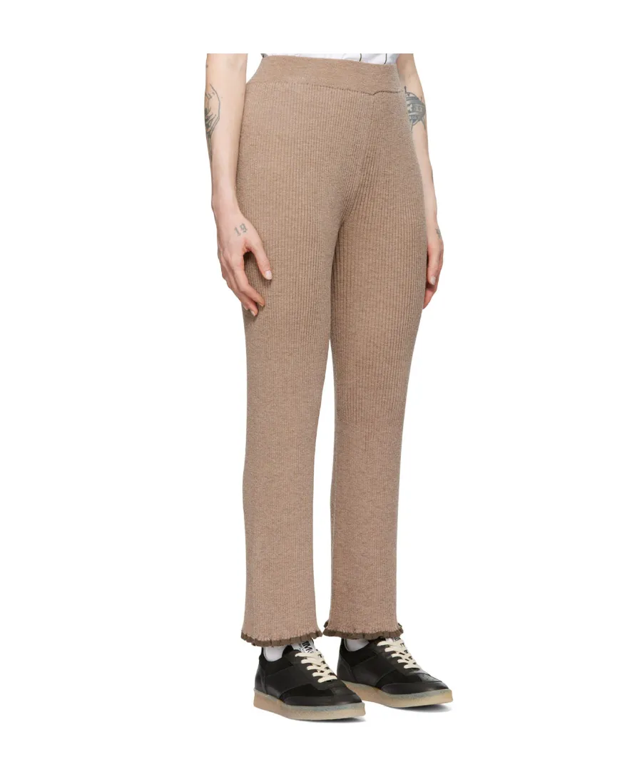 Ribbed Knit Trousers