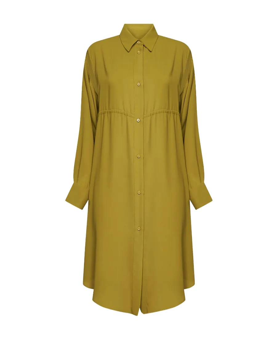 Long-Sleeved Shirt Dress