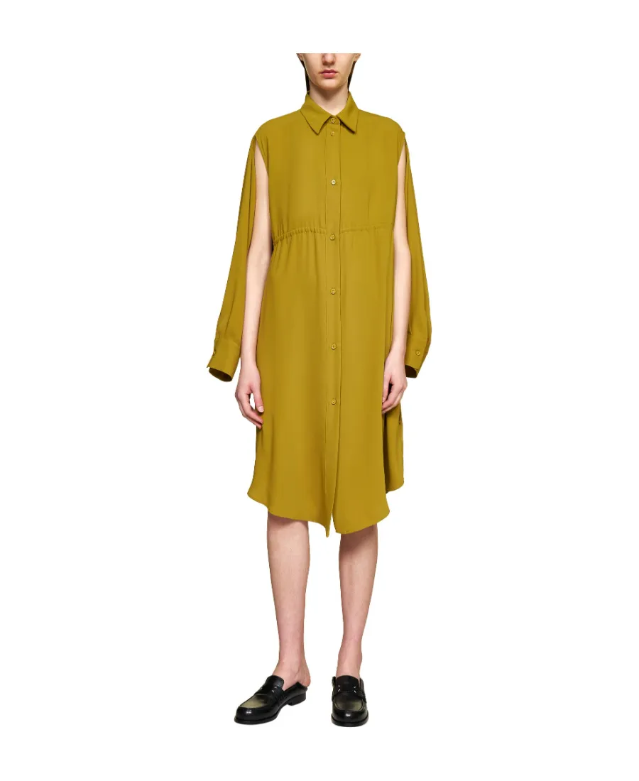 Long-Sleeved Shirt Dress