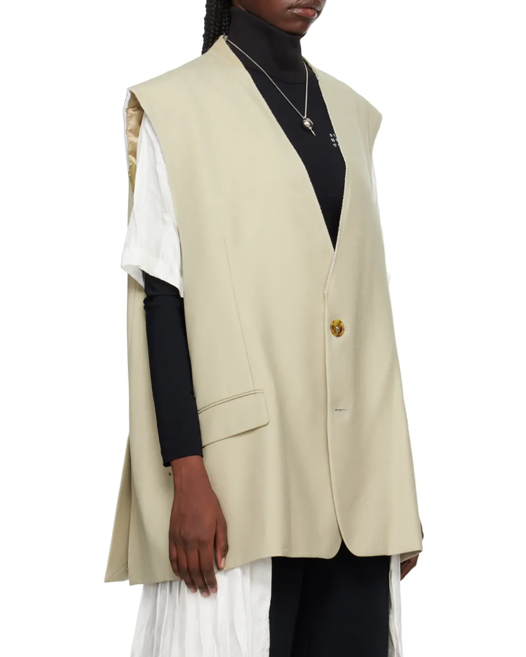 V-Neck Sleeveless Vest