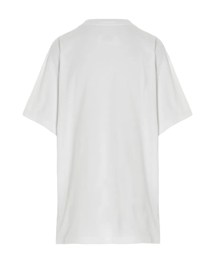 Checked Crewneck T-Shirt
