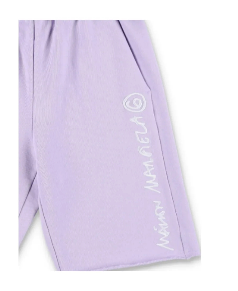 Logo Embroidered Track Shorts