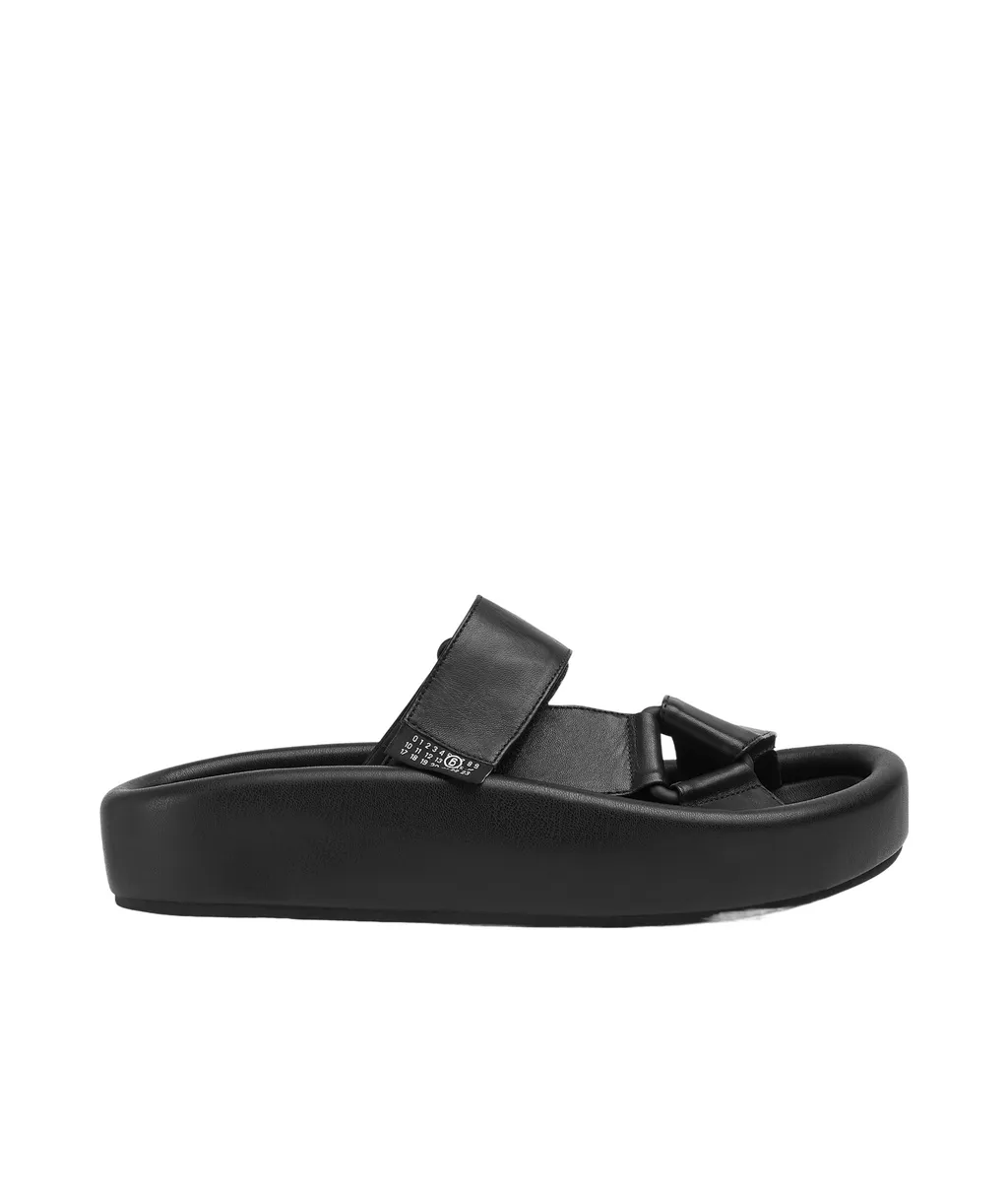 Webbing Slip-On Sandals