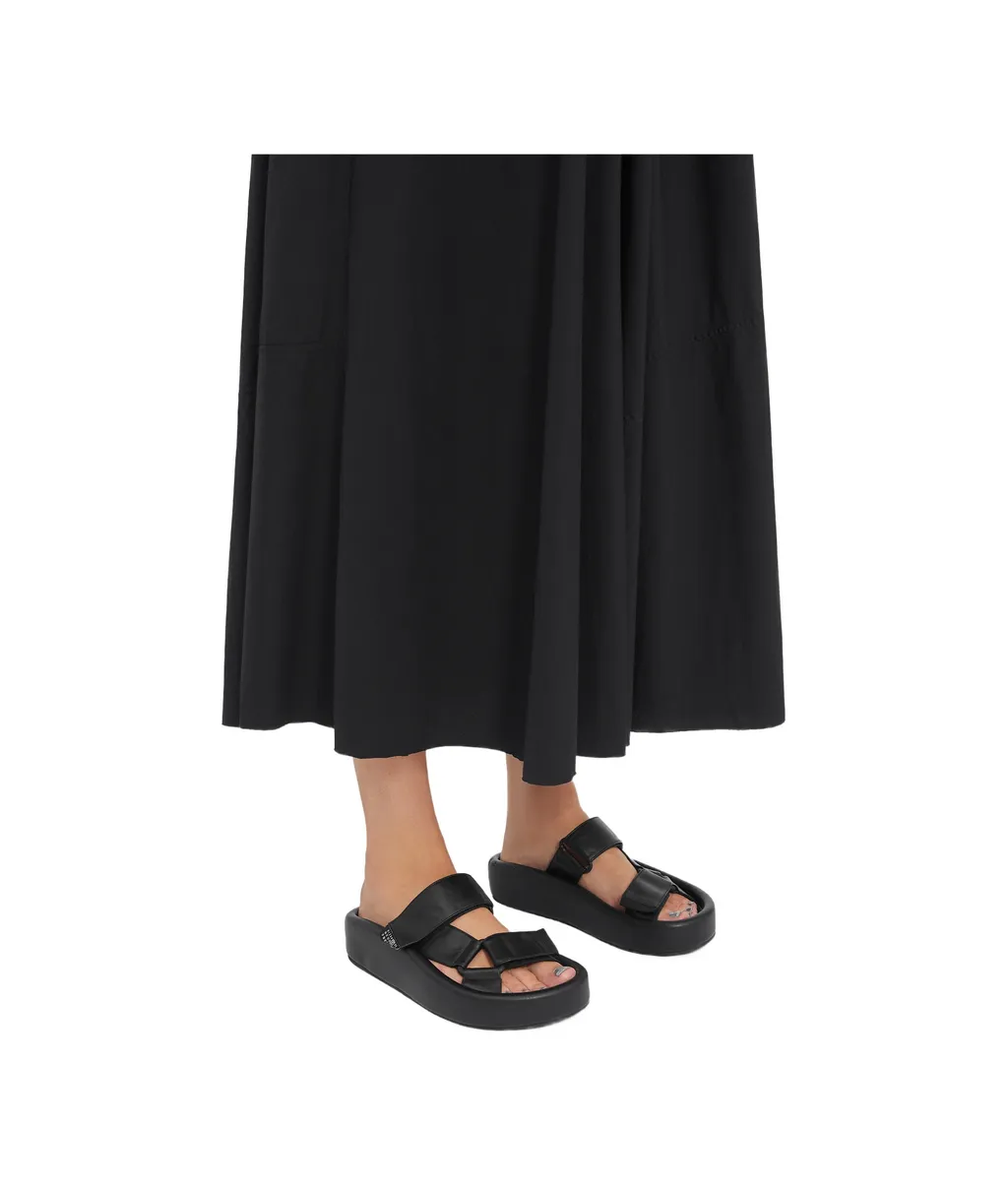 Webbing Slip-On Sandals