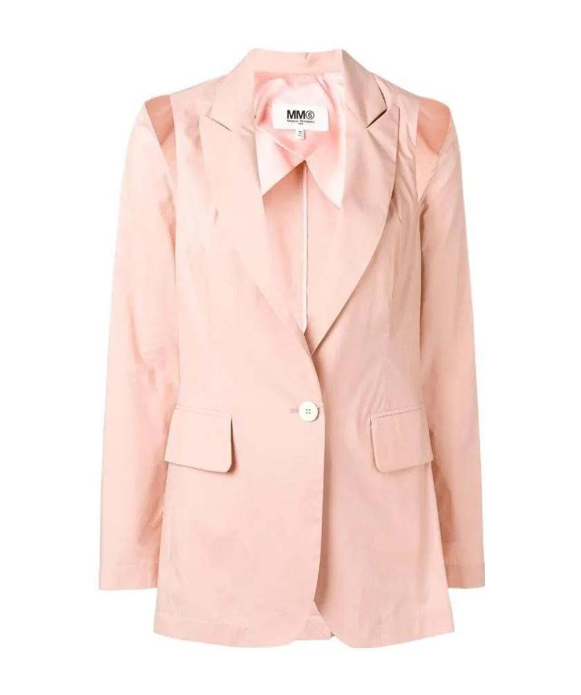 Cut-Out Detail Blazer