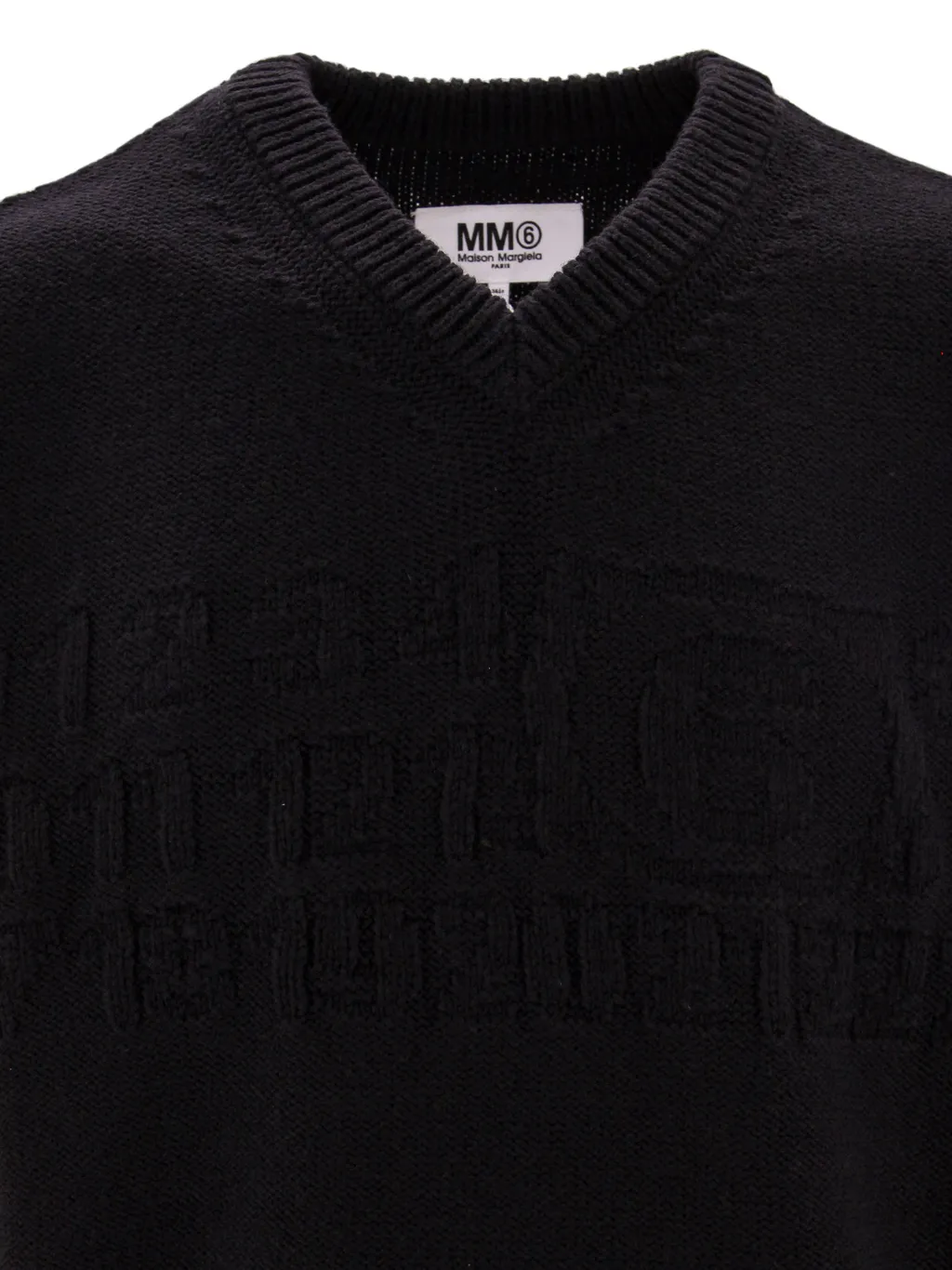 V-Neck Knitted Vest