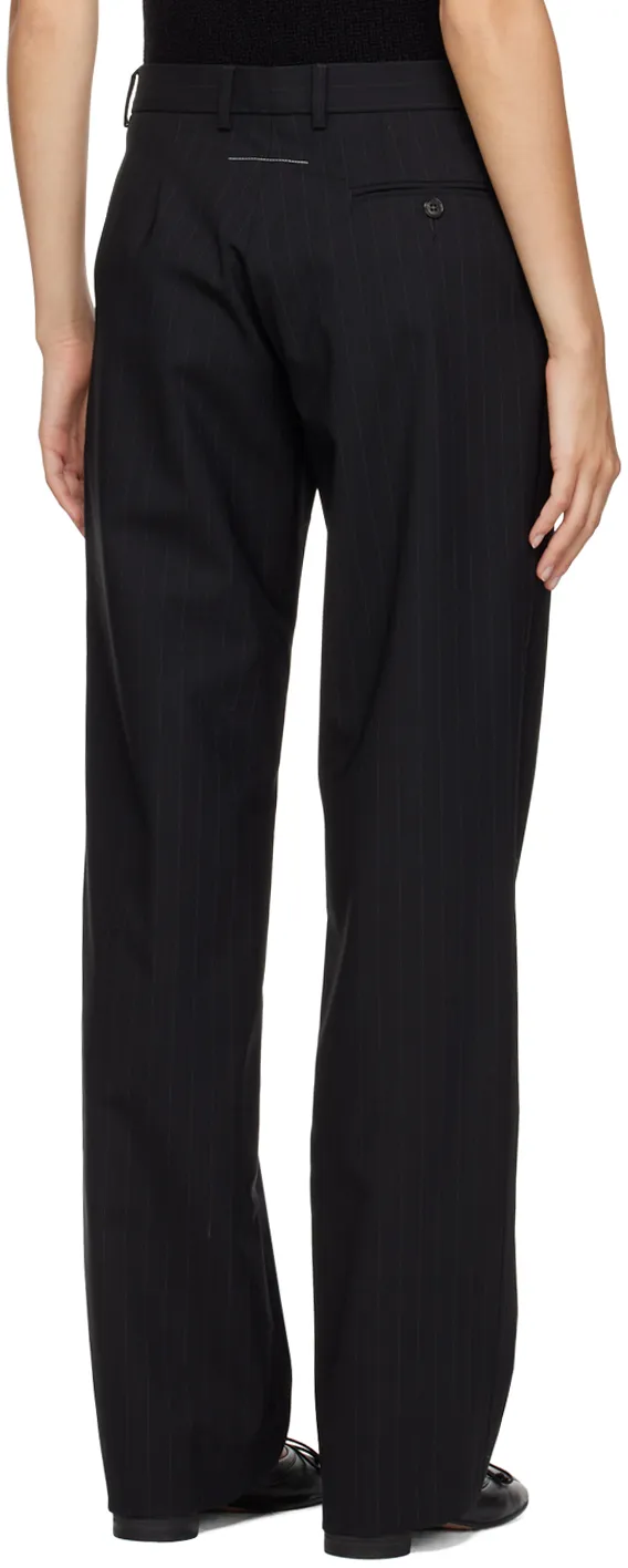 Straight-Fit Tailored Trousers