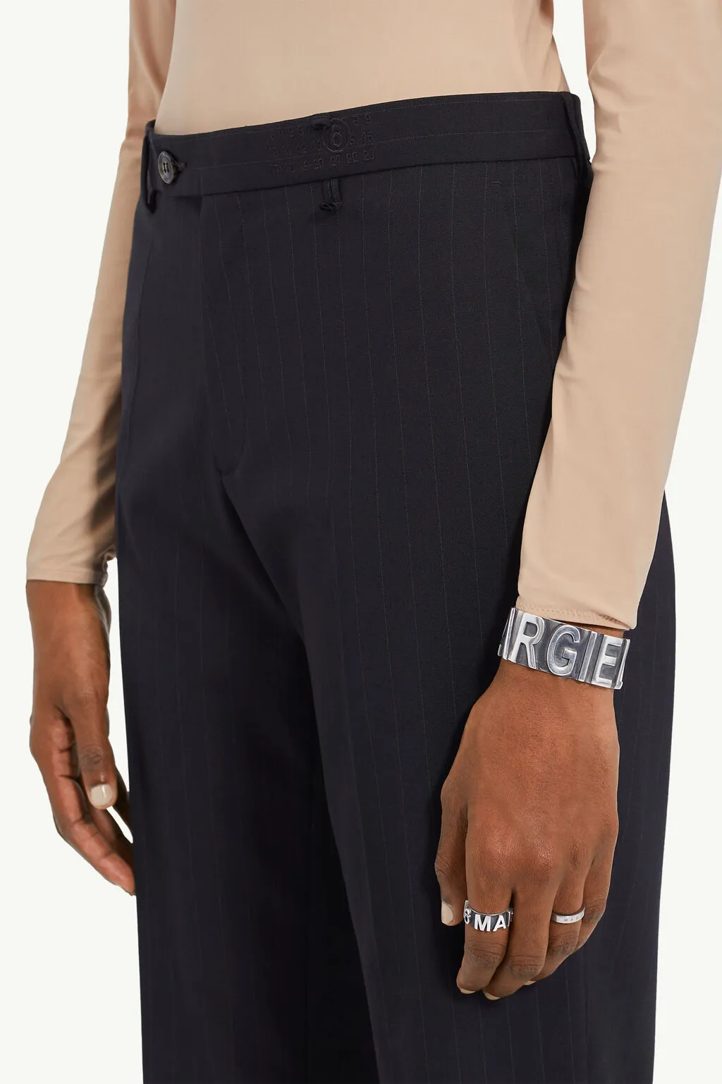 Straight-Fit Tailored Trousers
