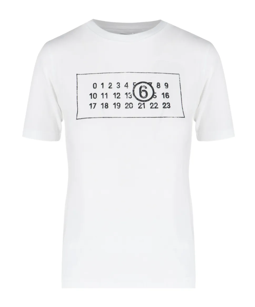 Logo Printed Crewneck T-Shirt