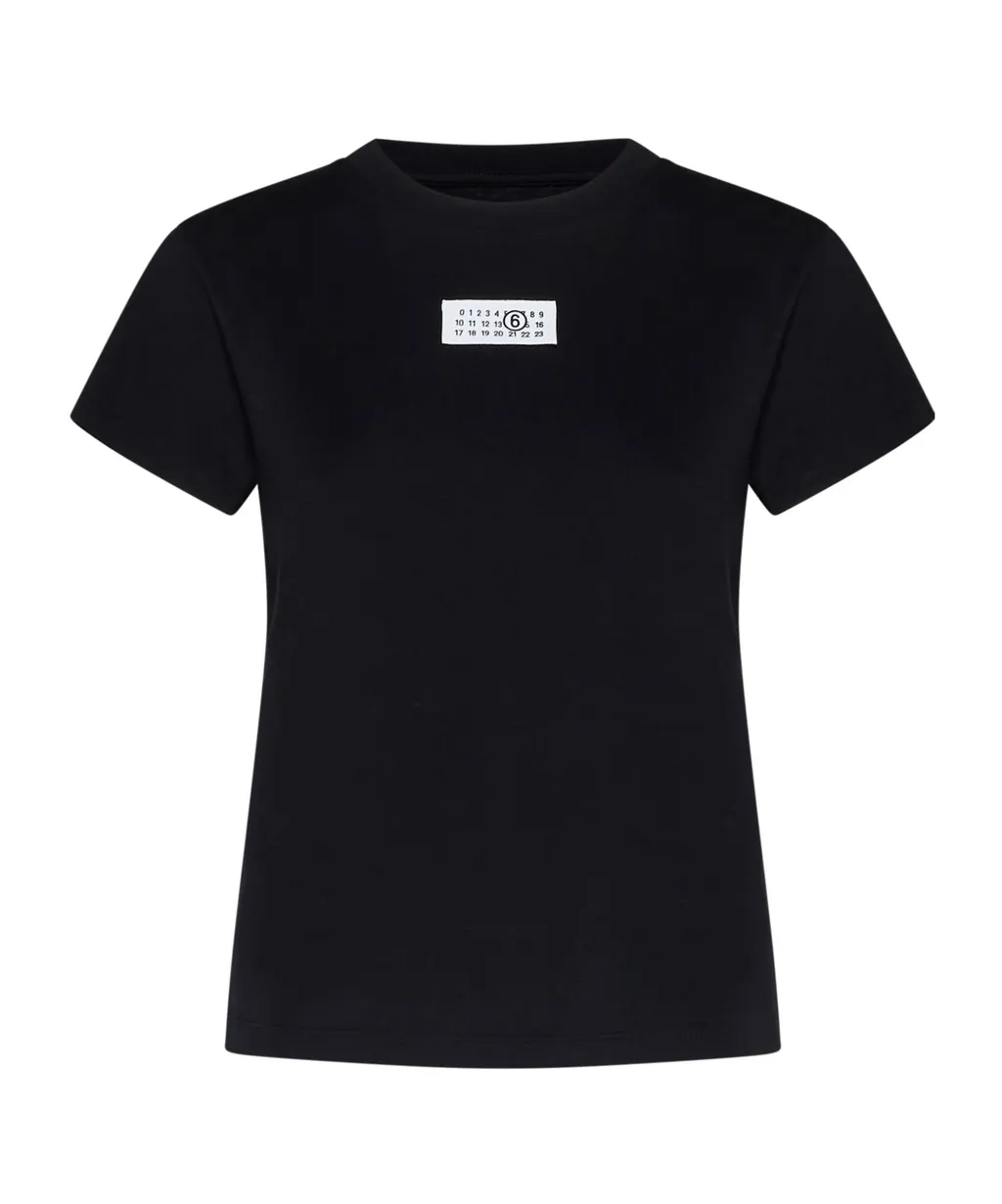 Logo Patch Crewneck T-Shirt