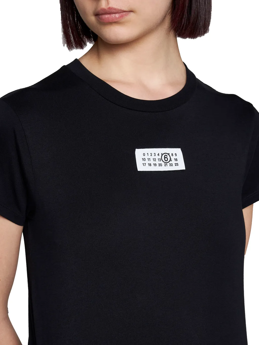Logo Patch Crewneck T-Shirt