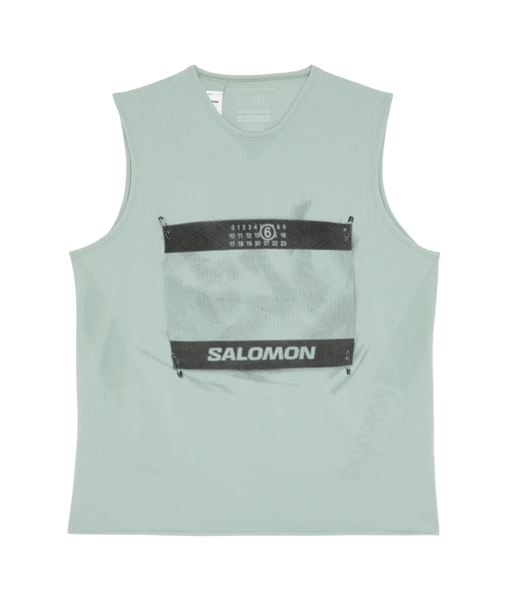 Pattern-Printed Tank Top