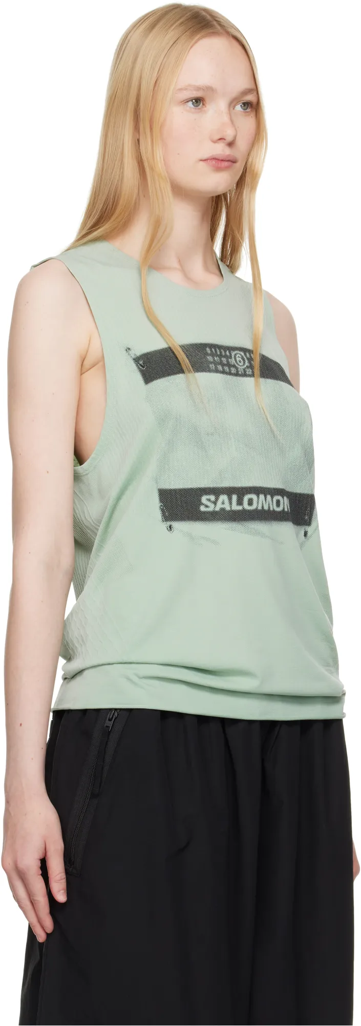 Pattern-Printed Tank Top