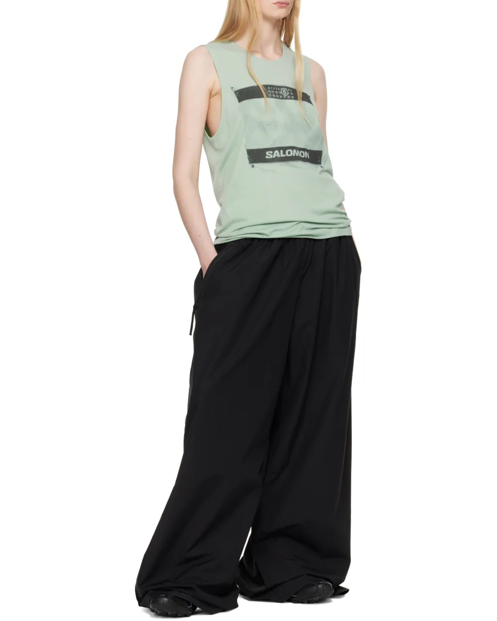 Pattern-Printed Tank Top