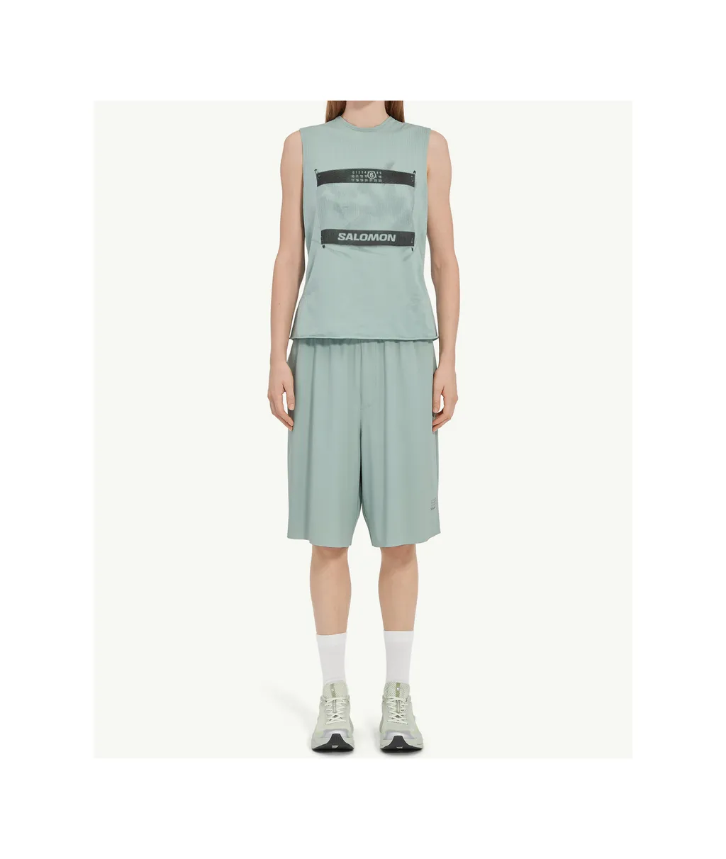 Pattern-Printed Tank Top