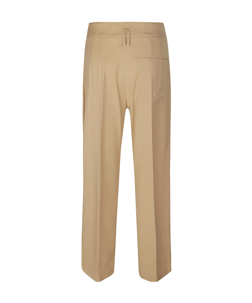 Belt-Loop Casual Pants