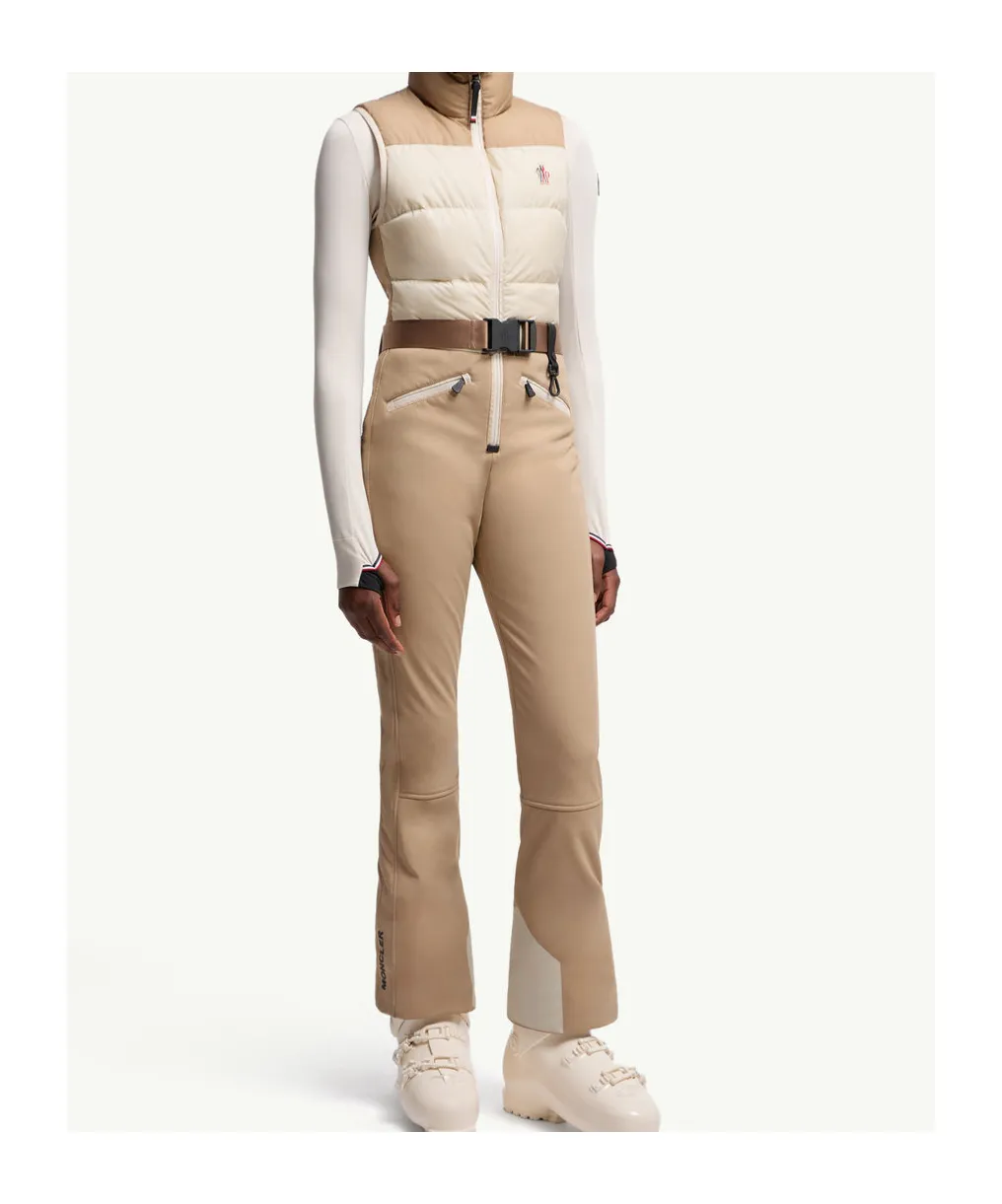 High Neck Sleeveless Ski Jumpsuit