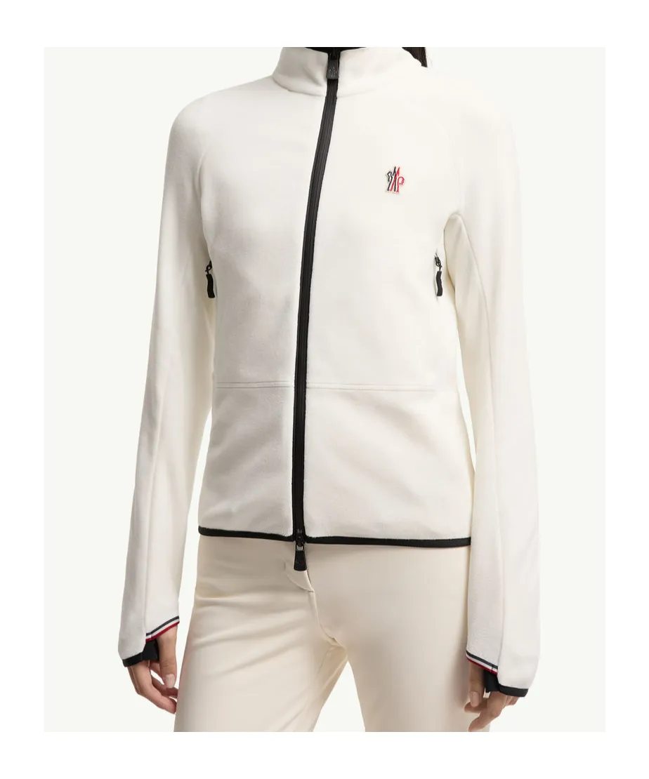 Zipped Fleece Sweatshirt
