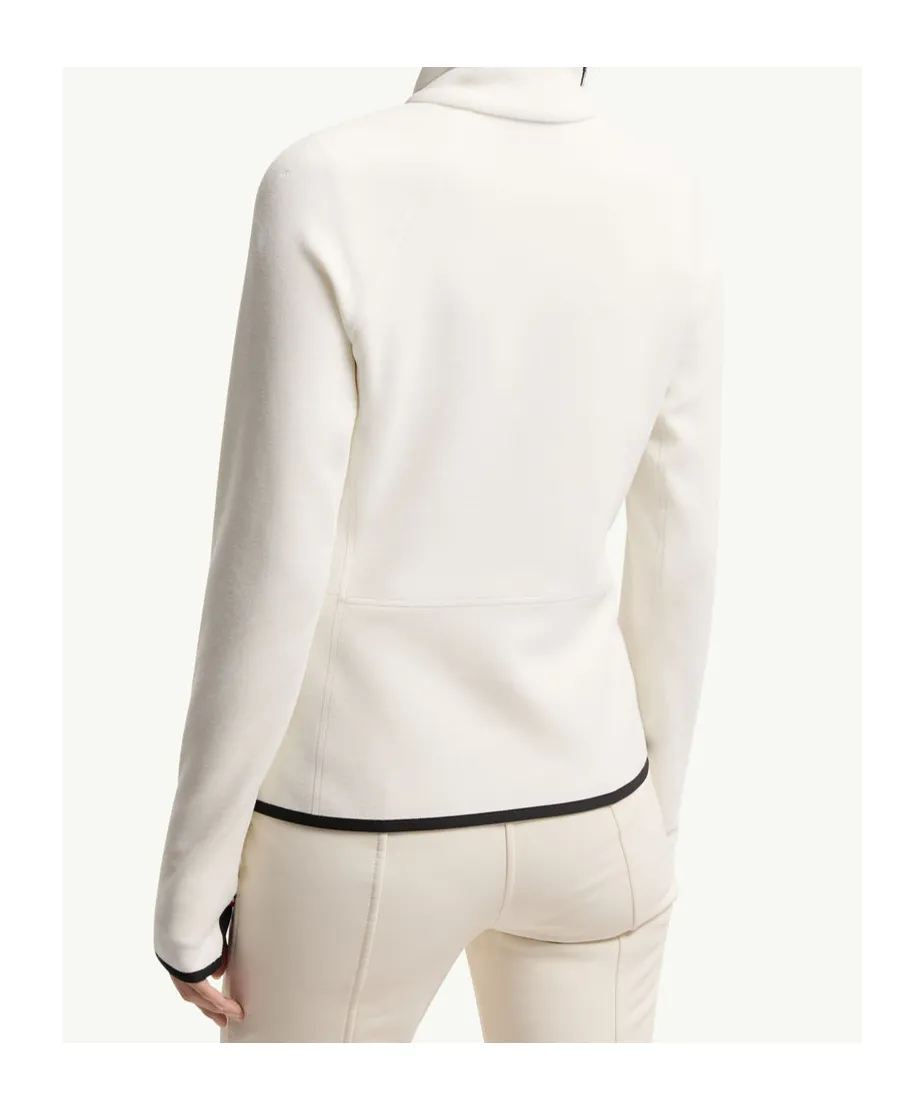 Zipped Fleece Sweatshirt