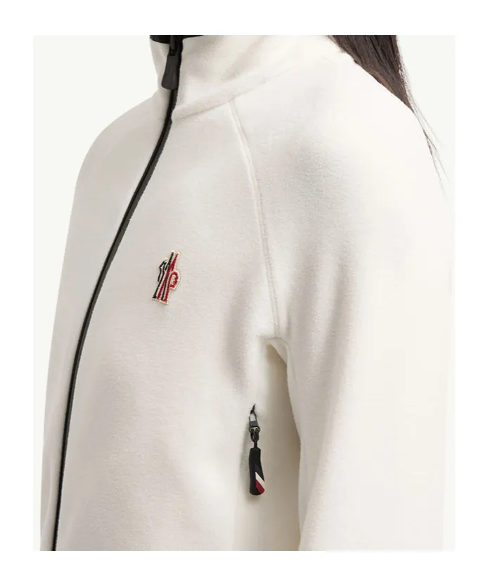 Zipped Fleece Sweatshirt