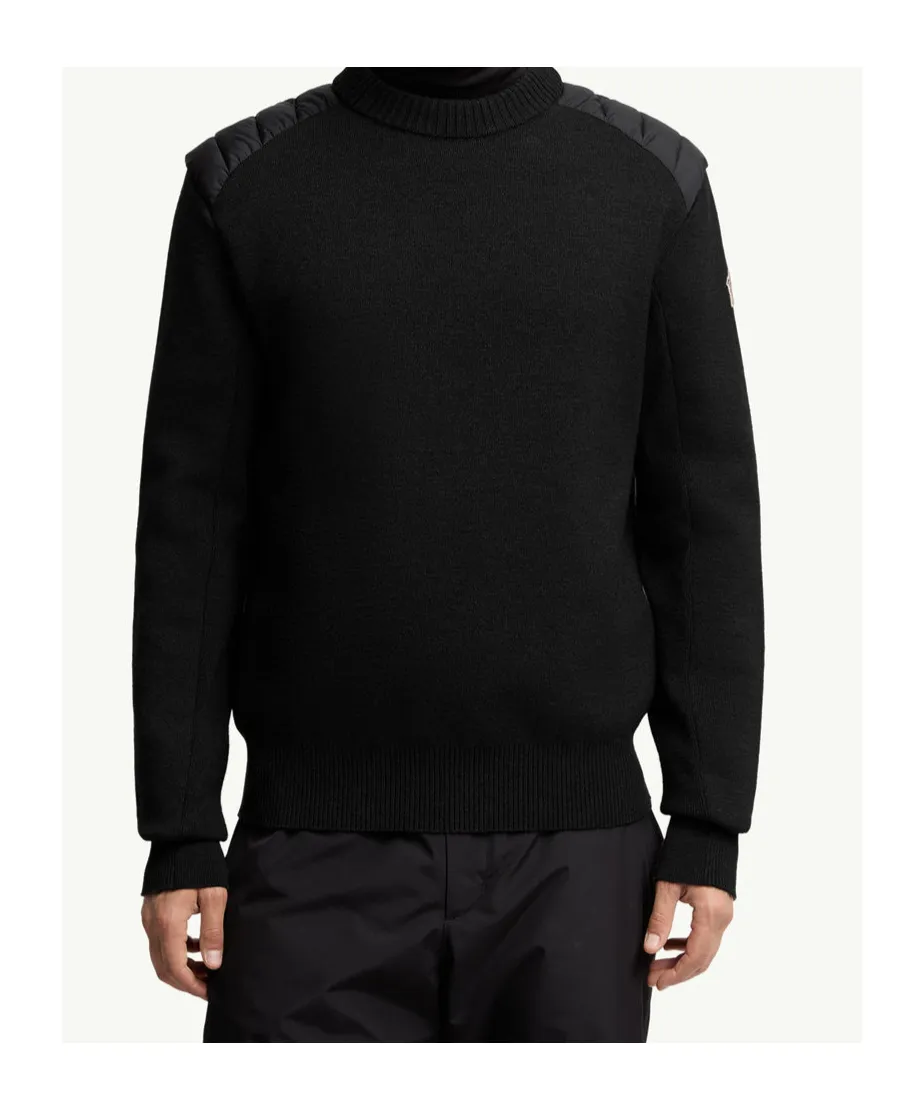 Logo Embroidered Down Jumper