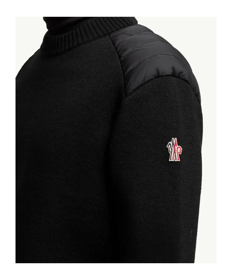 Logo Embroidered Down Jumper