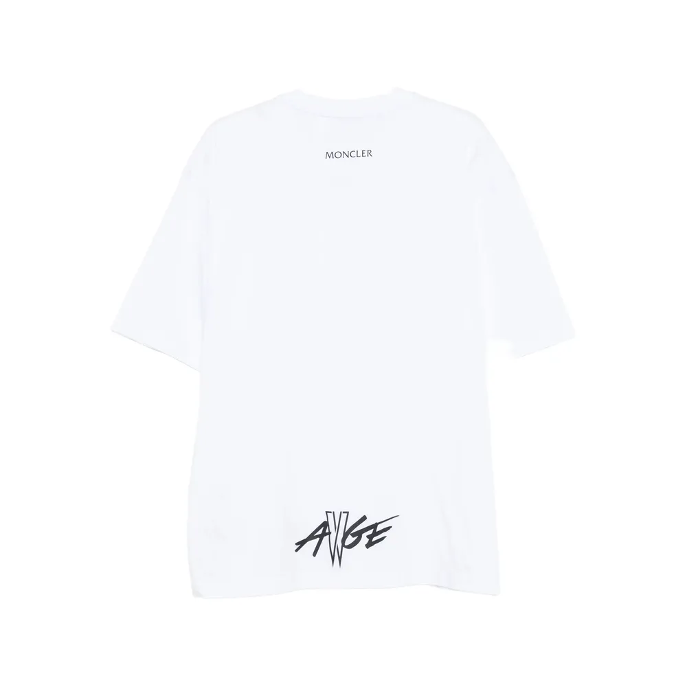 X Asap Rocky Logo Patch Crewneck T-Shirt