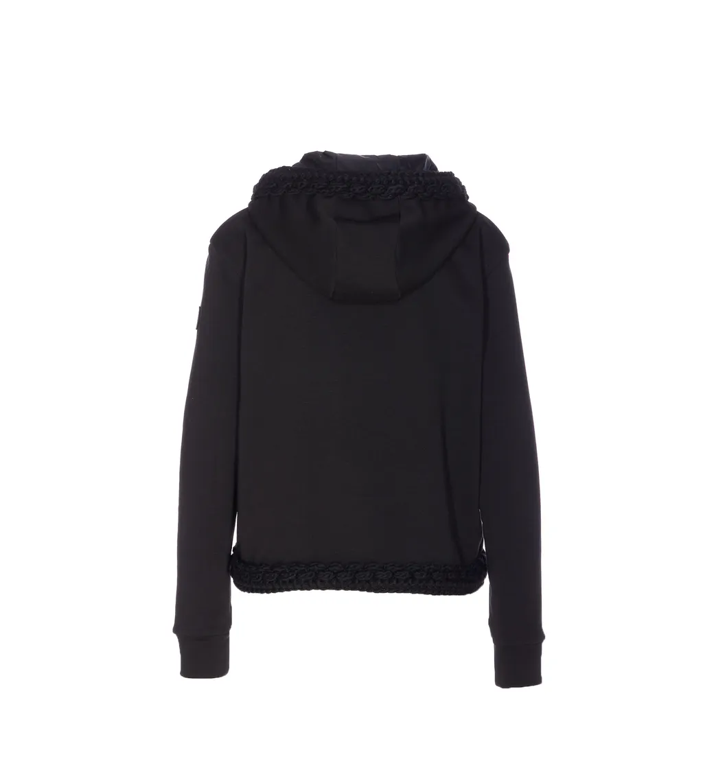Zip-Up Drawstring Hoodie
