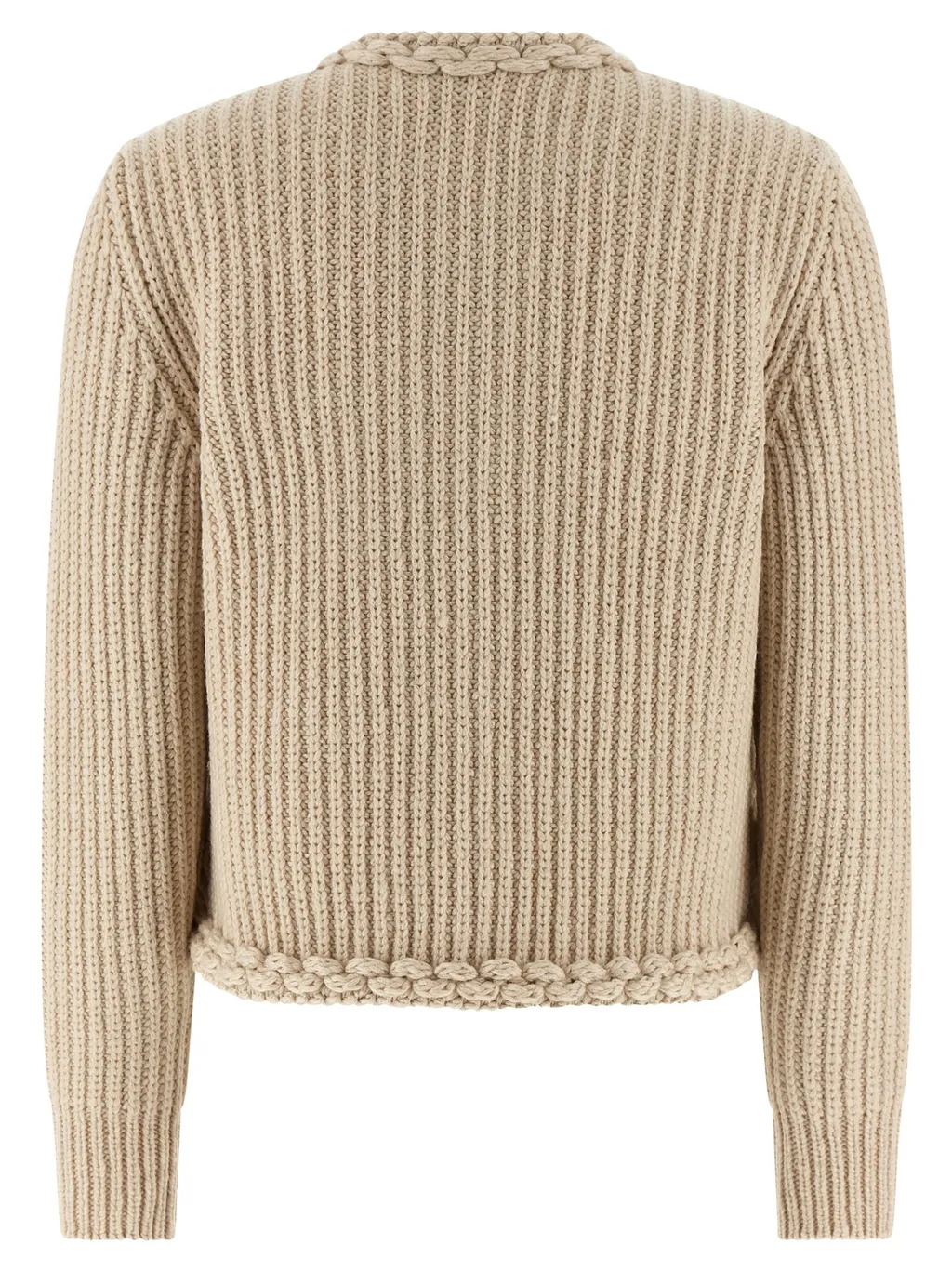 Zip-Up Padded Cardigan