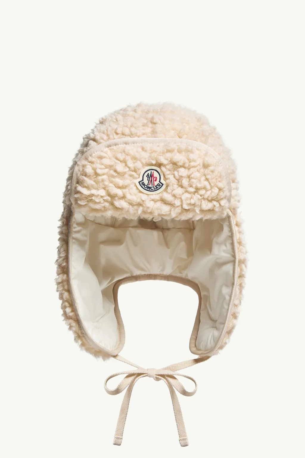 Logo Patch Reversible Teddy Hat