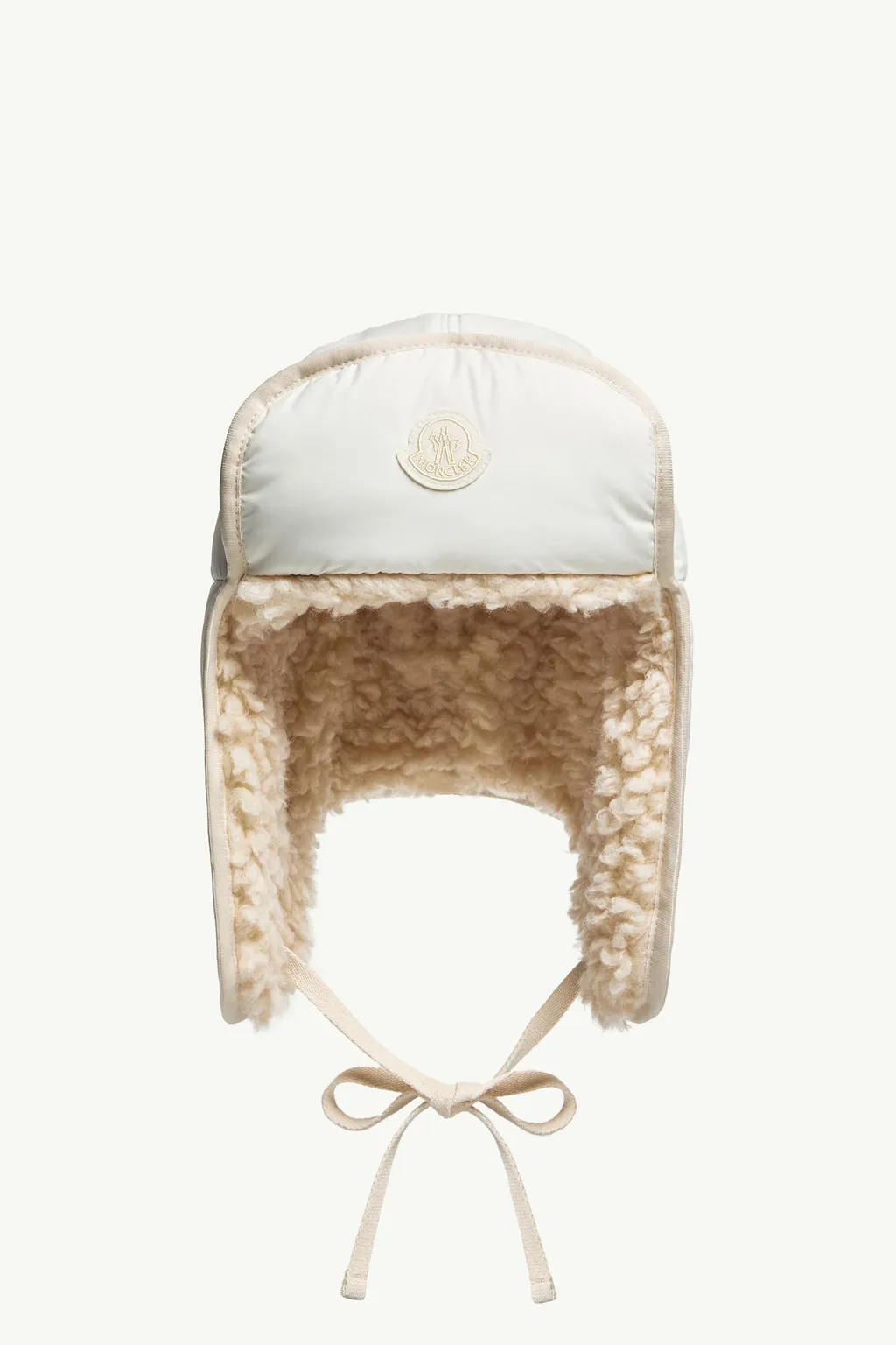 Logo Patch Reversible Teddy Hat