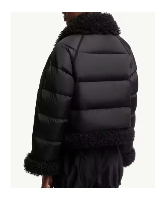 Rubrouk Teddy-Trimmed Short Down Jacket
