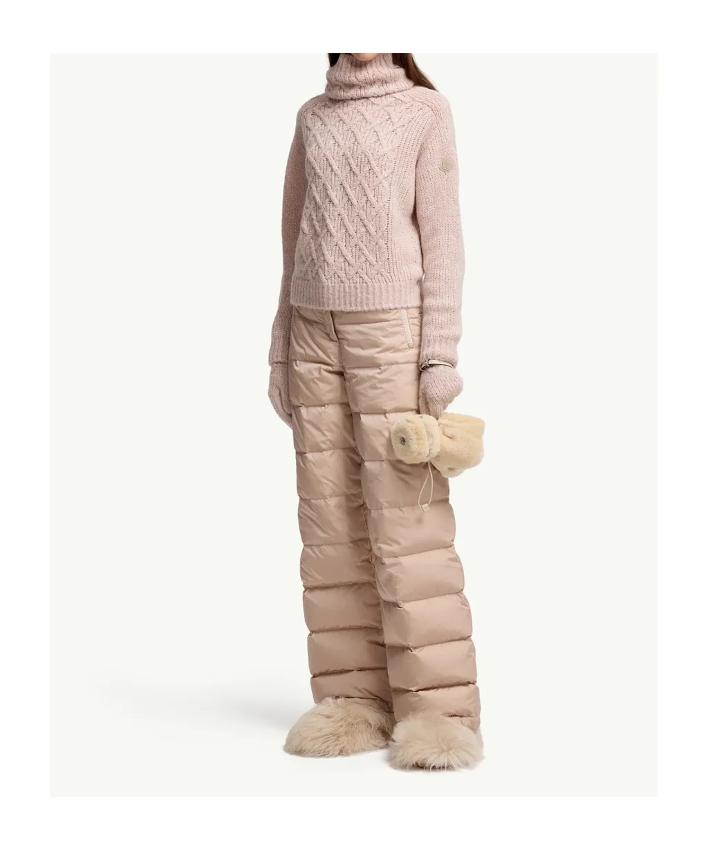 Logo Patch Turtleneck Jumper
