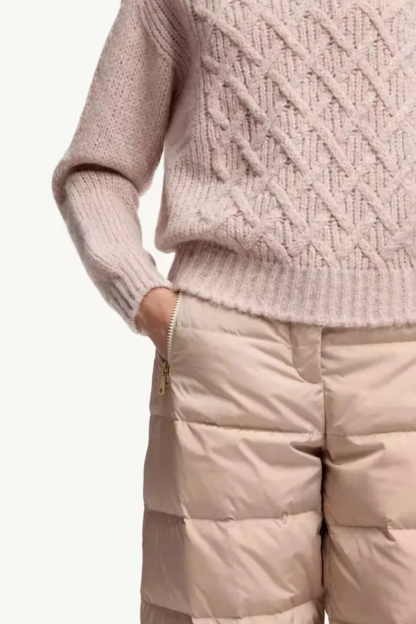 Logo Patch Turtleneck Jumper