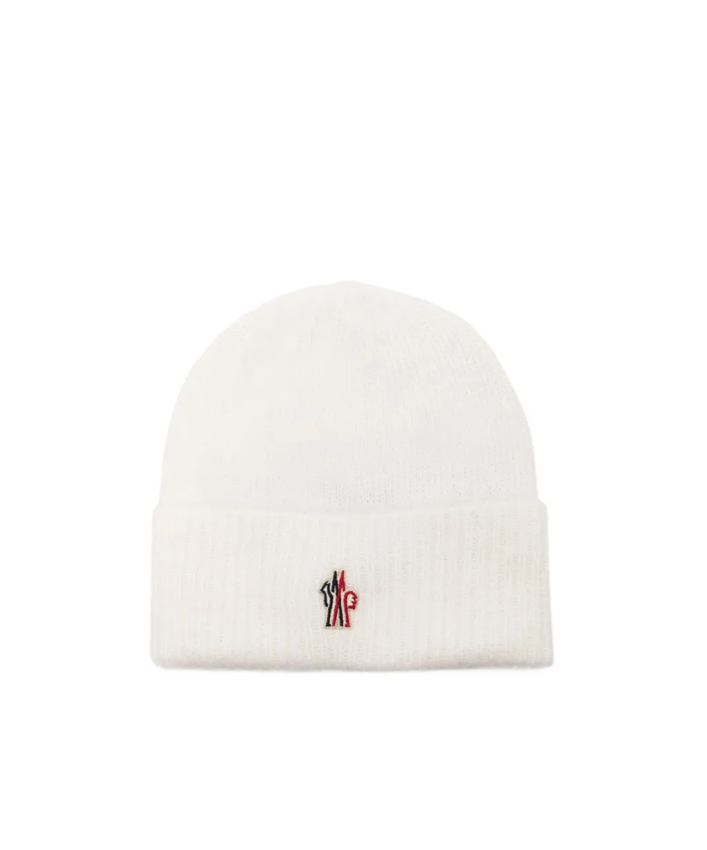 Grenoble Logo-Patch Knitted Beanie
