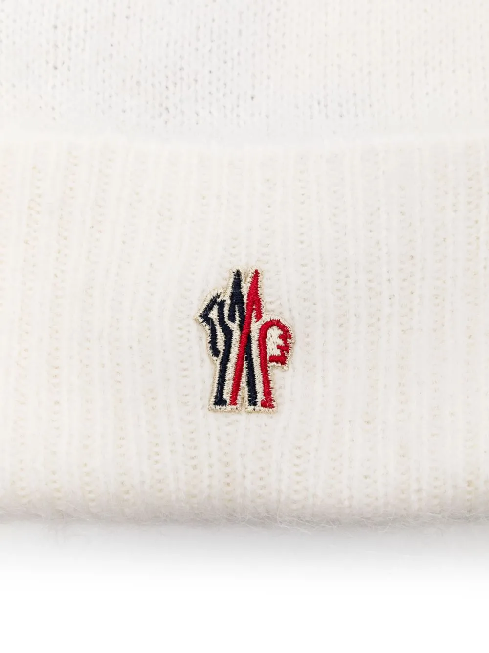 Grenoble Logo-Patch Knitted Beanie