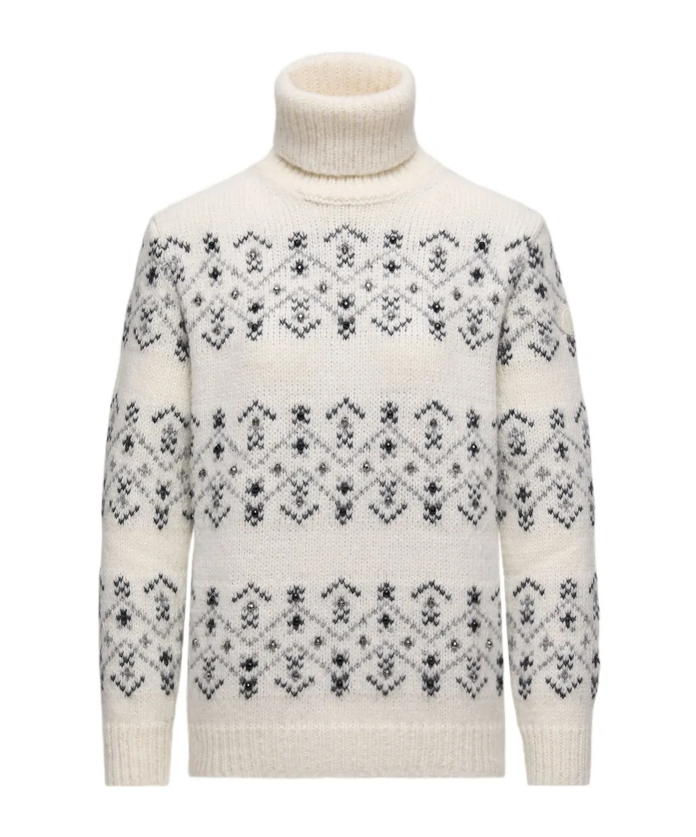 Embellished Turtleneck Jumper