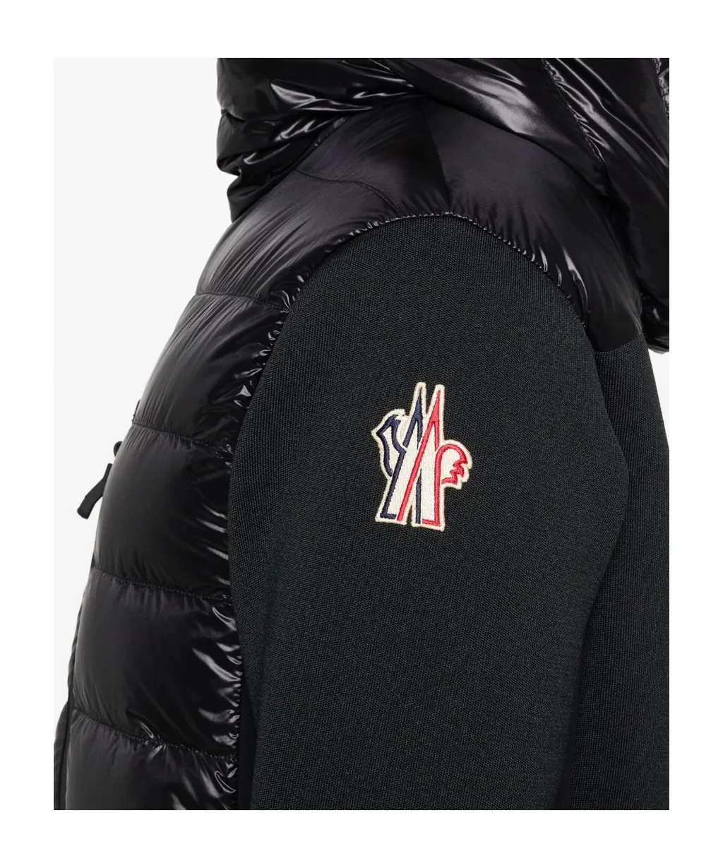 Grenoble Panelled Zip-Up Down Jacket