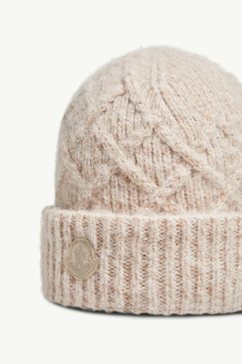 Logo Patch Knitted Beanie