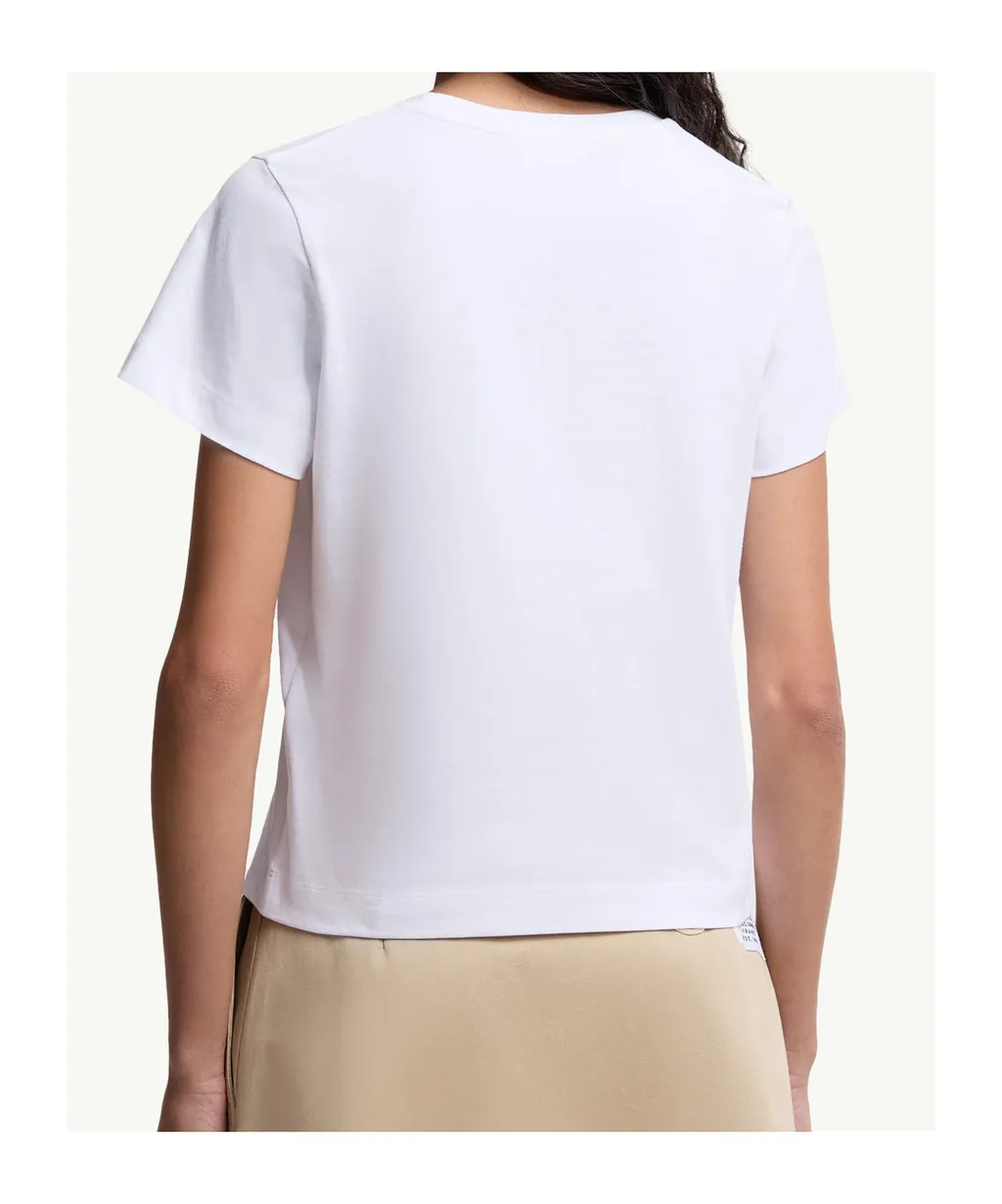 Logo Patch Crewneck T-Shirt