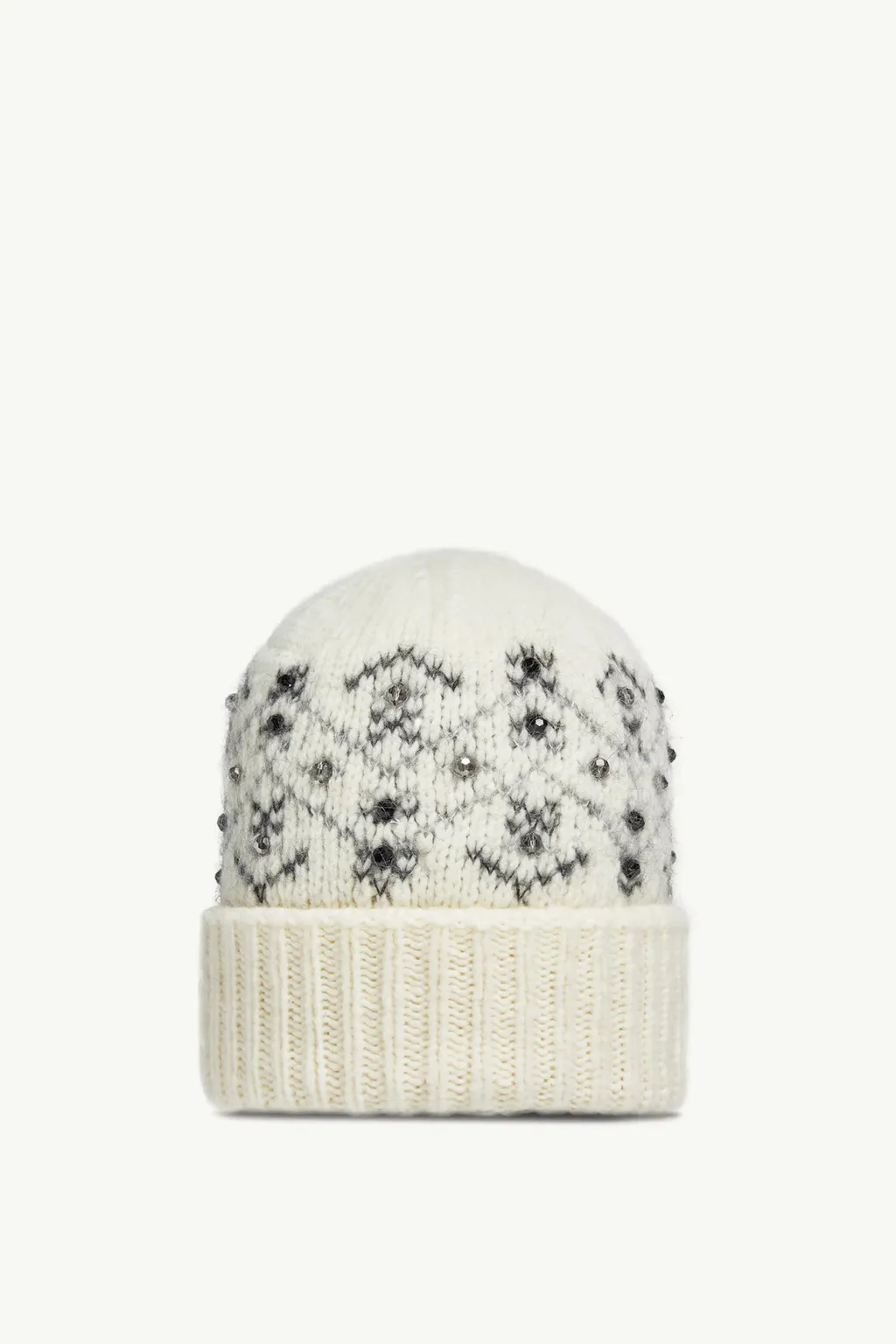 Logo Patch Knitted Beanie