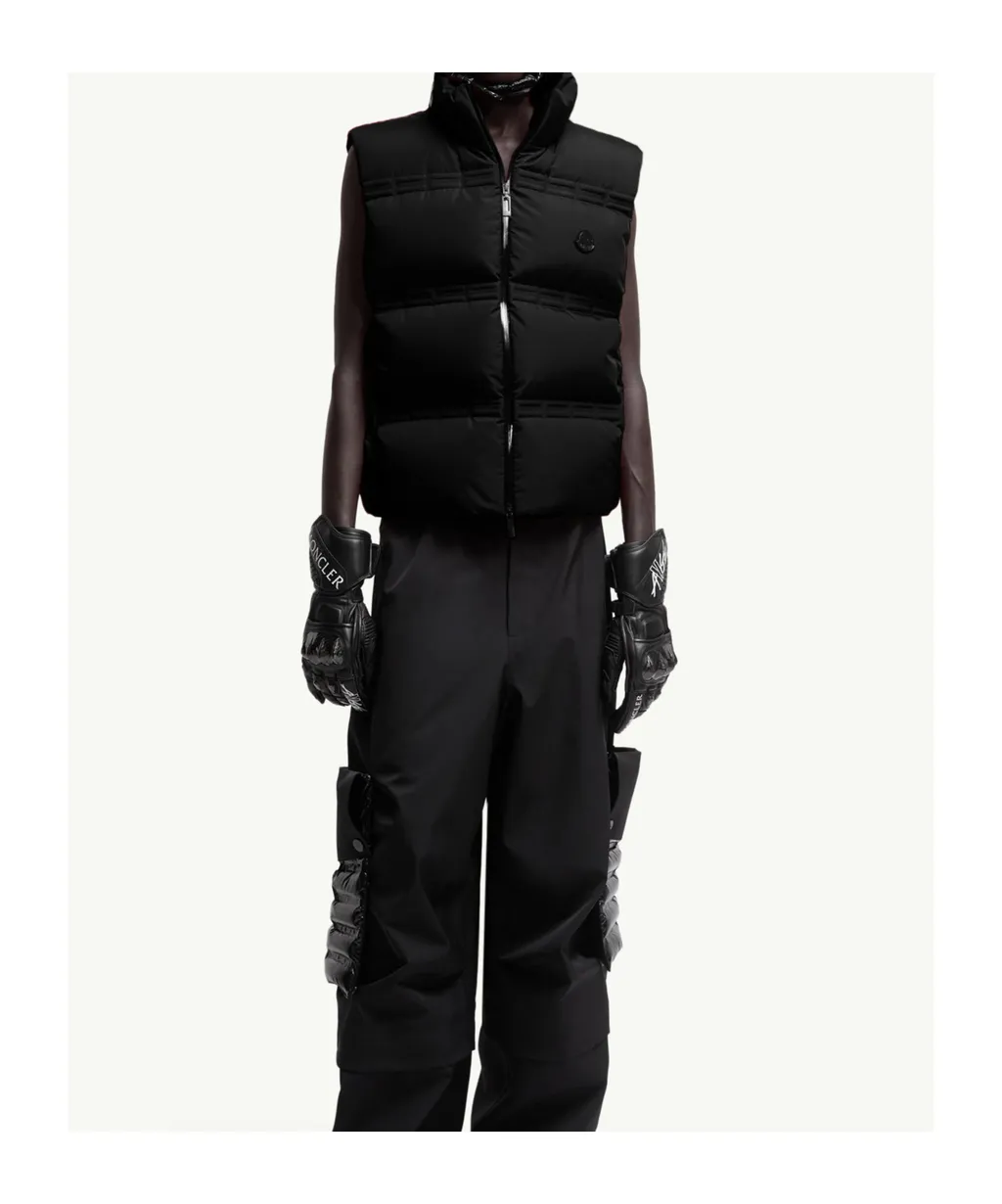 X Asap Rocky Logo Patch Zip-Up Gilet