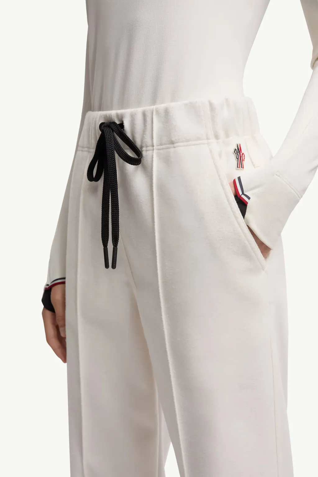Grenoble Logo Embroidered Drawstring Pants