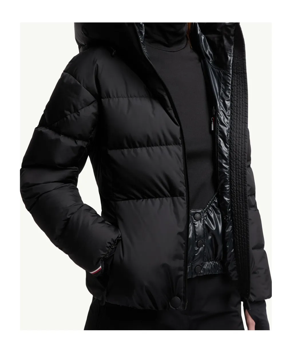 Buckled Waist Padded Jacket